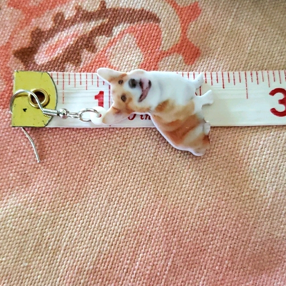 Welsh Corgi Earrings. Dog Earrings. Pet Puppy 🐕 - Picture 5 of 8